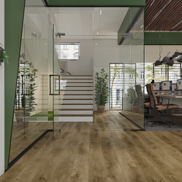 Кварцвиниловая плитка LVT LVT плитка Дуб Натуральный Отбеленный ECO 23-3