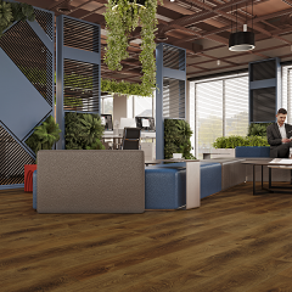 Кварцвиниловая плитка LVT LVT плитка Дуб Натуральный Изысканный ECO 23-4