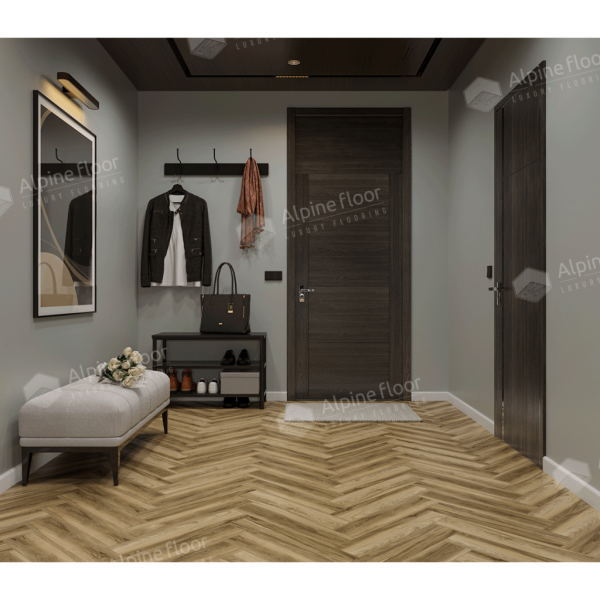 Каменно-полимерный ламинат SPC Орех Акорн ECO 22-6 MC