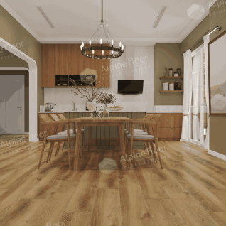 Инженерный ламинат Alpine Floor Premium 12 WPC Дуб Дюна ECO 24-6