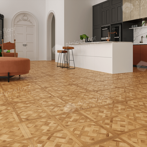 Каменно-полимерный ламинат SPC PARQUET SIROCCO Лувр ECO 25-2