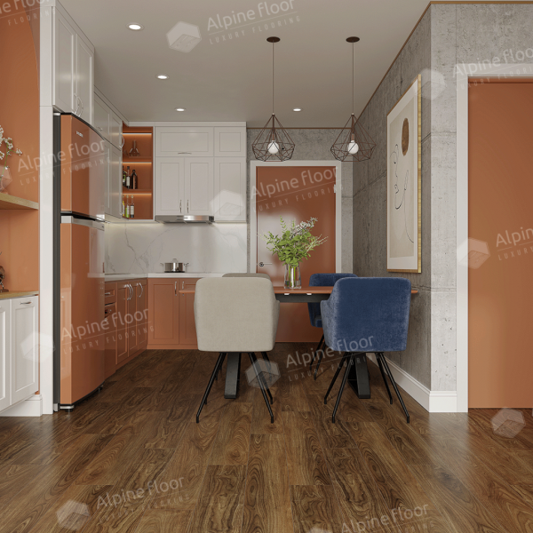 Каменно-полимерный ламинат SPC Орех Ногуэра Классик ECO 22-1 MC