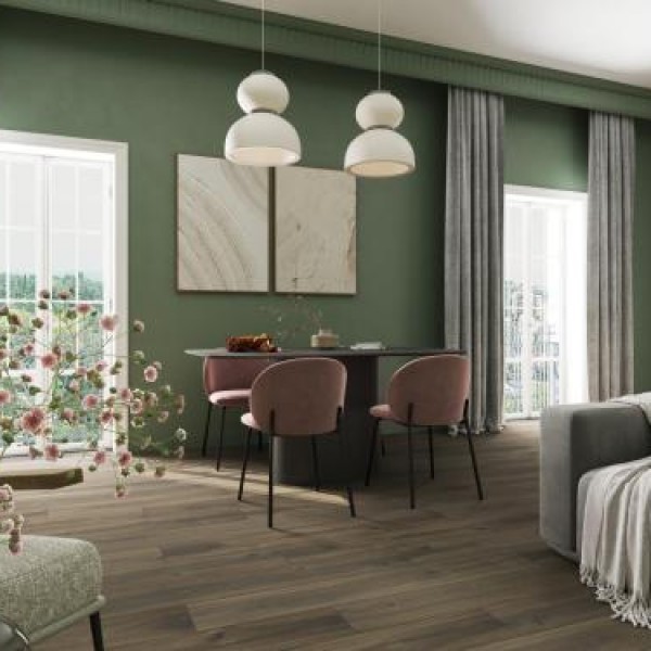 Ламинат Eversense Classic Дуб Вирдиа Коричневый EL1039