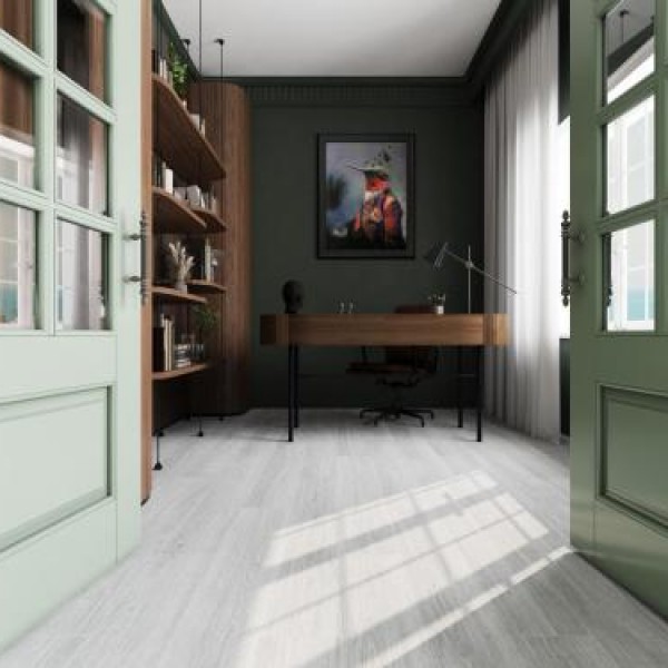 Ламинат Eversense Classic Дуб Виктория Cветло-серый EL1050