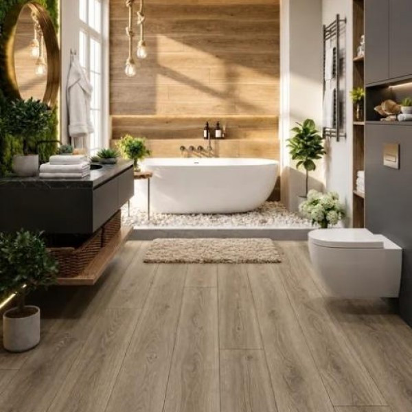Ламинат Quick-Step Impressive Дуб Дымчатый браш IM9069
