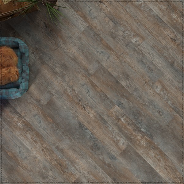 Кварц-винил Fine Floor Wood 2024 (DryBack) Дуб Этна FF-1418