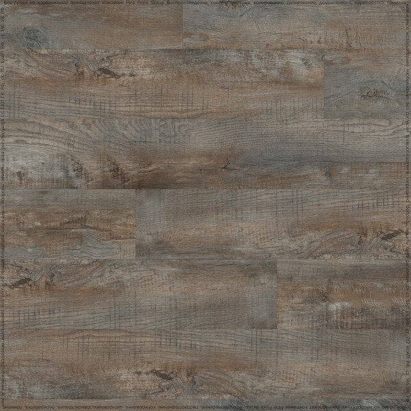 Кварц-винил Fine Floor Wood 2024 (DryBack) Дуб Этна FF-1418