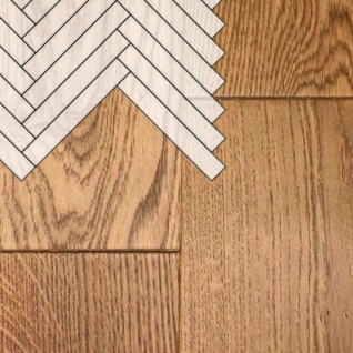 Инженерная доска Primavera Английская Елка Дуб Abeto Натур