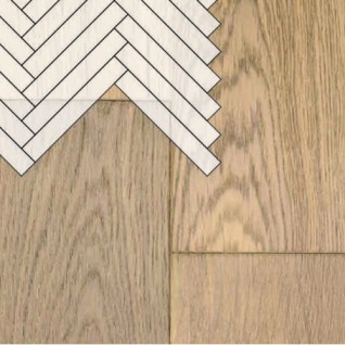 Инженерная доска Primavera Английская Елка Дуб Flecha Натур