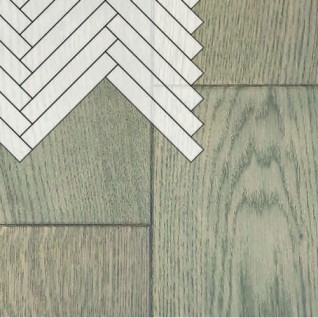 Инженерная доска Primavera Английская ёлка Дуб Fresno Натур