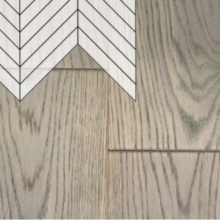 Инженерная доска Primavera Французская Елка Дуб Higos Натур