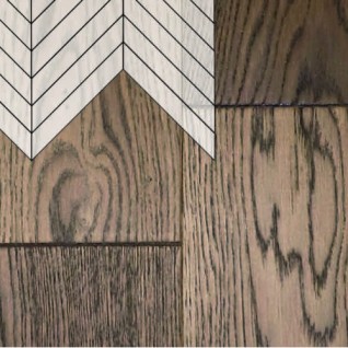 Инженерная доска Primavera Французская Елка Дуб Mora Рустик