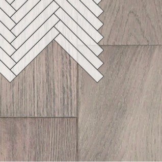 Инженерная доска Primavera Английская Елка Дуб Platano Натур