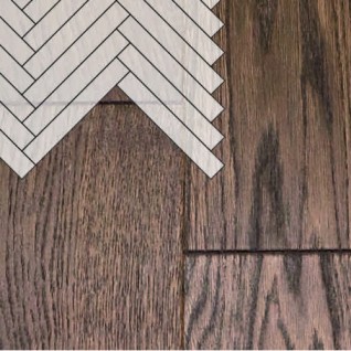 Инженерная доска Primavera Английская Елка Дуб Polvo Рустик