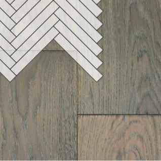 Инженерная доска Primavera Английская Елка Дуб Pomelo Натур