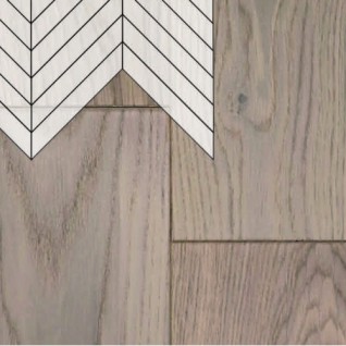 Инженерная доска Primavera Французская Елка Дуб Alamo Селект