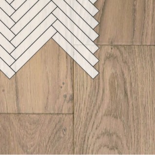 Инженерная доска Primavera Английская Елка Дуб Disparo Натур