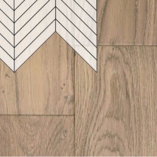Инженерная доска Primavera Французская Елка Дуб Disparo Натур
