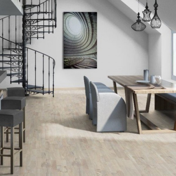 Паркетная доска Tarkett SALSA Дуб Робуст Белый