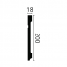 Напольный плинтус NMC FD20 Wallstyl