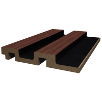 Реечная панель WellMaker ПН-37 МДФ Мокка 2800x123x19