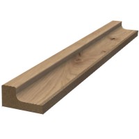 Финишная рейка для реечной панели WellMaker ПНл-38 Артисан 2800x25x12 левая