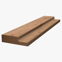 Финишная рейка для реечной панели WellMaker ПНл-43 Артисан  2800x44x12 левая