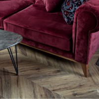 Кварц винил Vinilam PARQUET CHEVRON Шеврон Лувр I107516