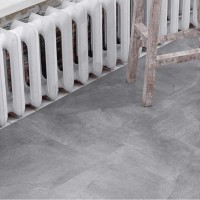 Кварц винил Vinilam CERAMO  61602 Серый Бетон